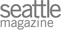 Text logo reading "seattle magazine" in lowercase letters, with a simple, modern design.